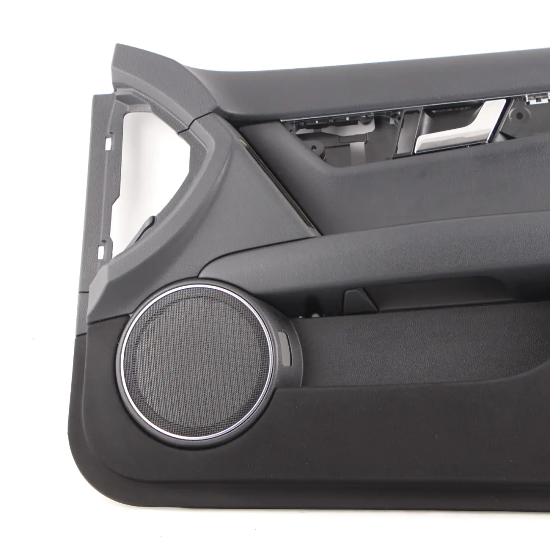 Mercedes W204 Front Right O/S Door Card Trim Panel Black Imitation Leather - SKU rhd-A2047208762 - Part number A2047208762