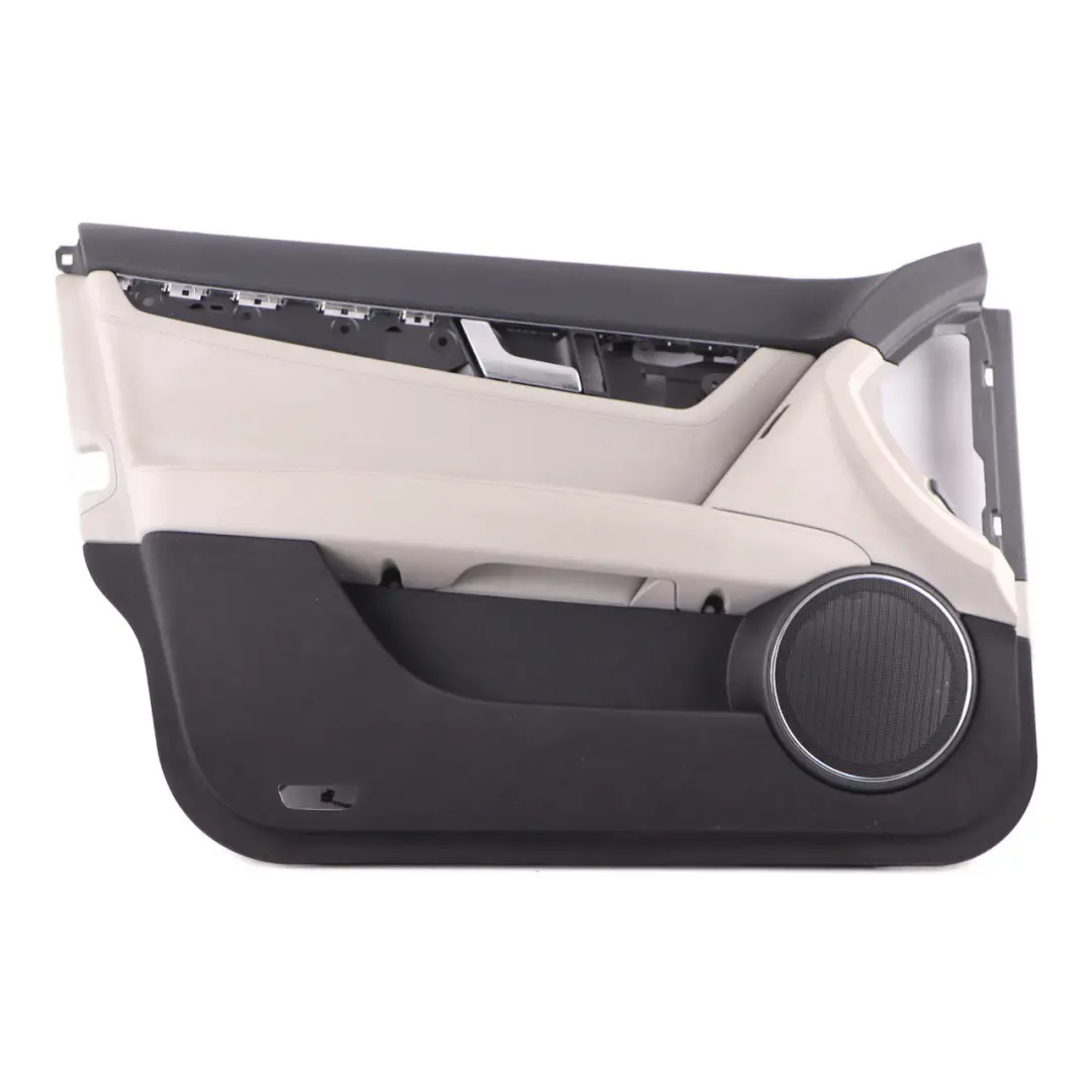 Mercedes W204 Front Left N/S Door Card Trim Panel Leather Grey - SKU rhd-A2047209262-1 - Part number A2047209262