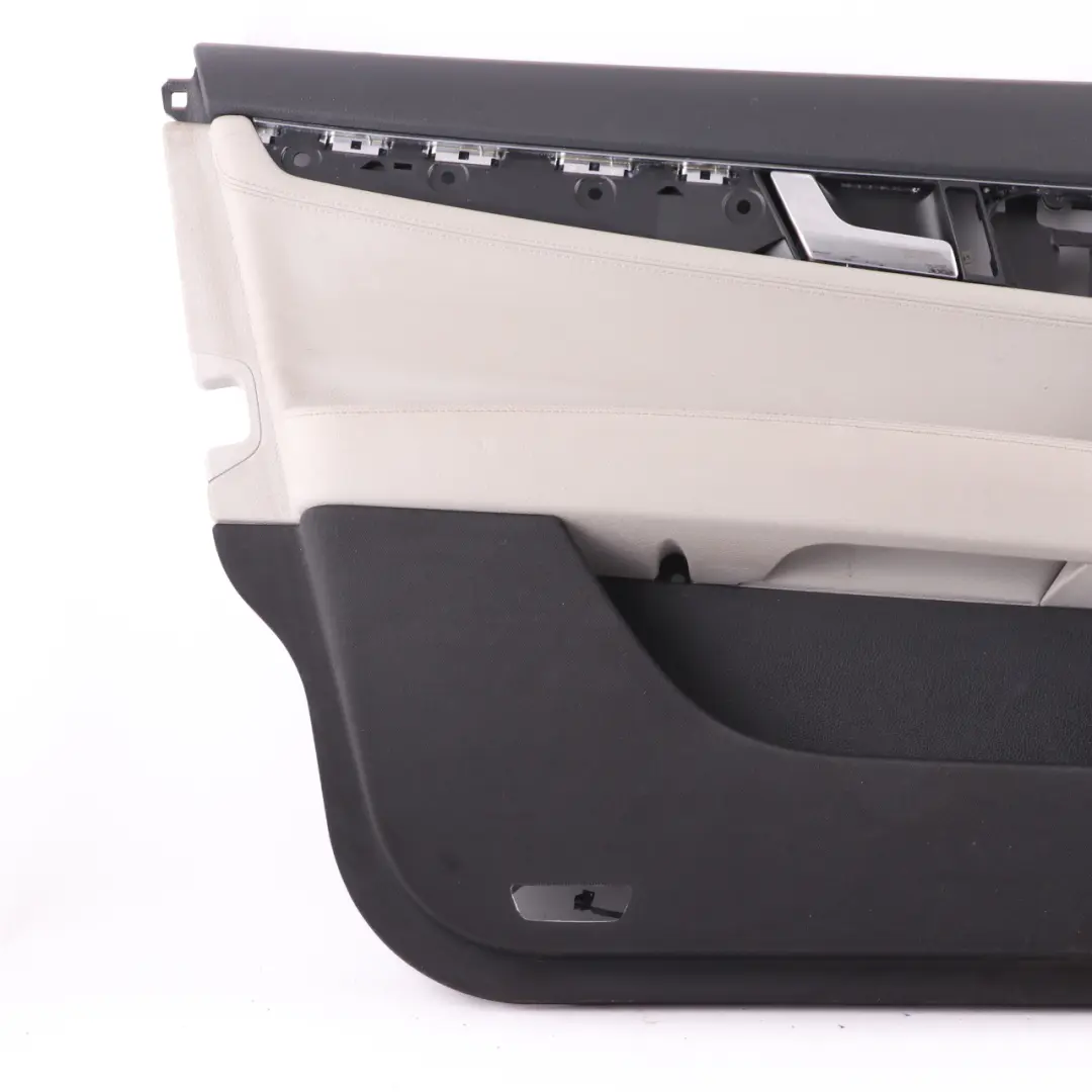 Mercedes W204 Front Left N/S Door Card Trim Panel Leather Grey - SKU rhd-A2047209262-1 - Part number A2047209262