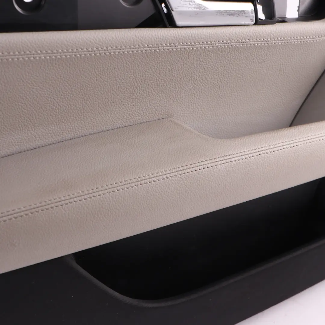 Mercedes W204 Front Left N/S Door Card Trim Panel Leather Grey - SKU rhd-A2047209262-1 - Part number A2047209262