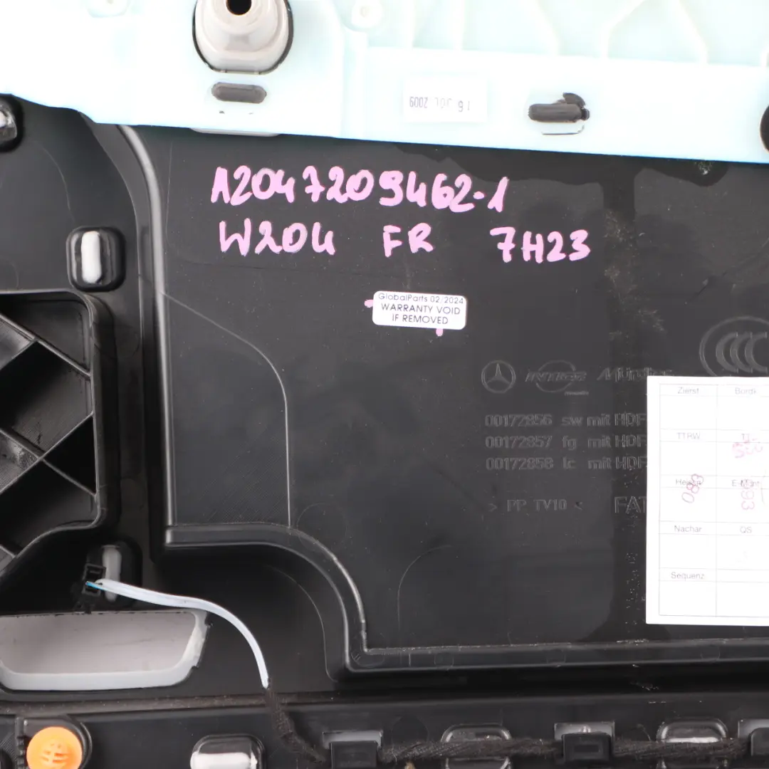 Front Right O/S Door Card Trim Panel Leather Grey to Mercedes W204 with Part number A2047209462 Mercedes W204 Front Right O/S Door Card Trim Panel Leather Grey - SKU rhd-A2047209462-1 - Part number A2047209462