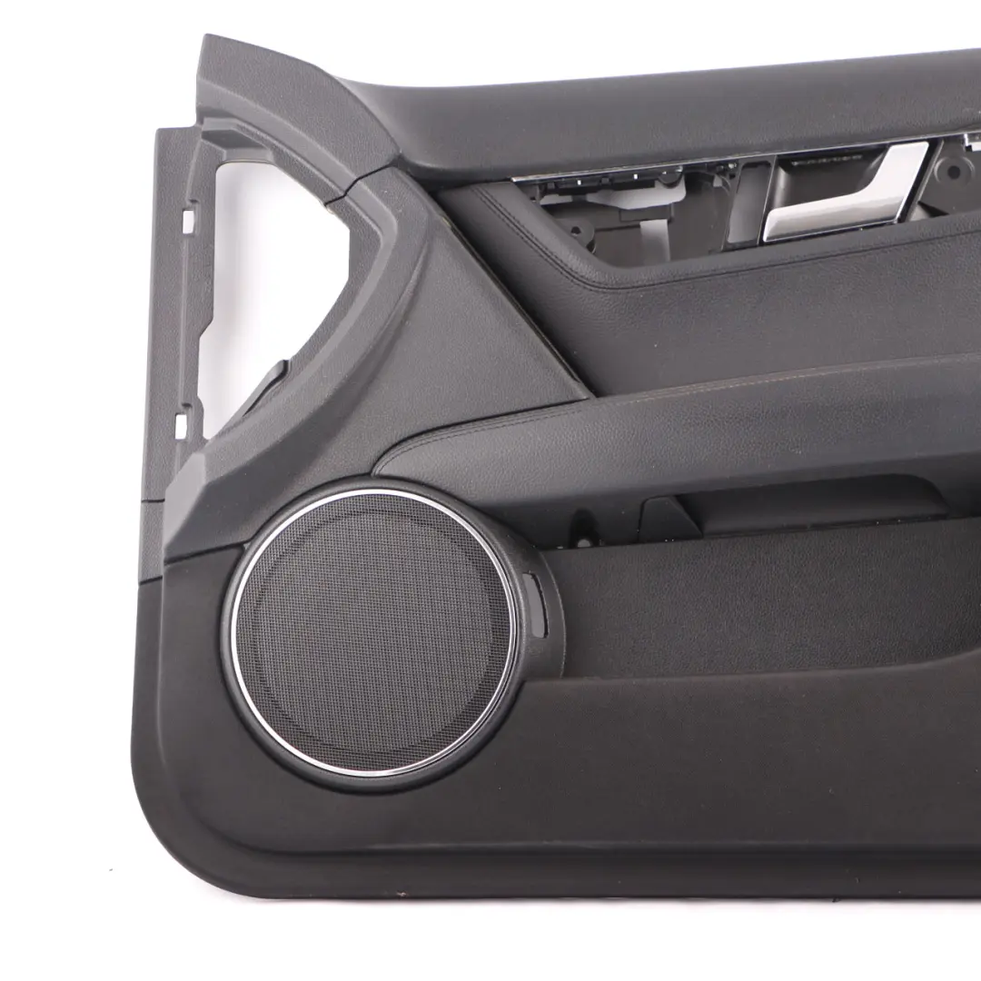 Mercedes W204 Front Right O/S Door Card Trim Panel Leather Black - SKU rhd-A2047209462 - Part number A2047209462