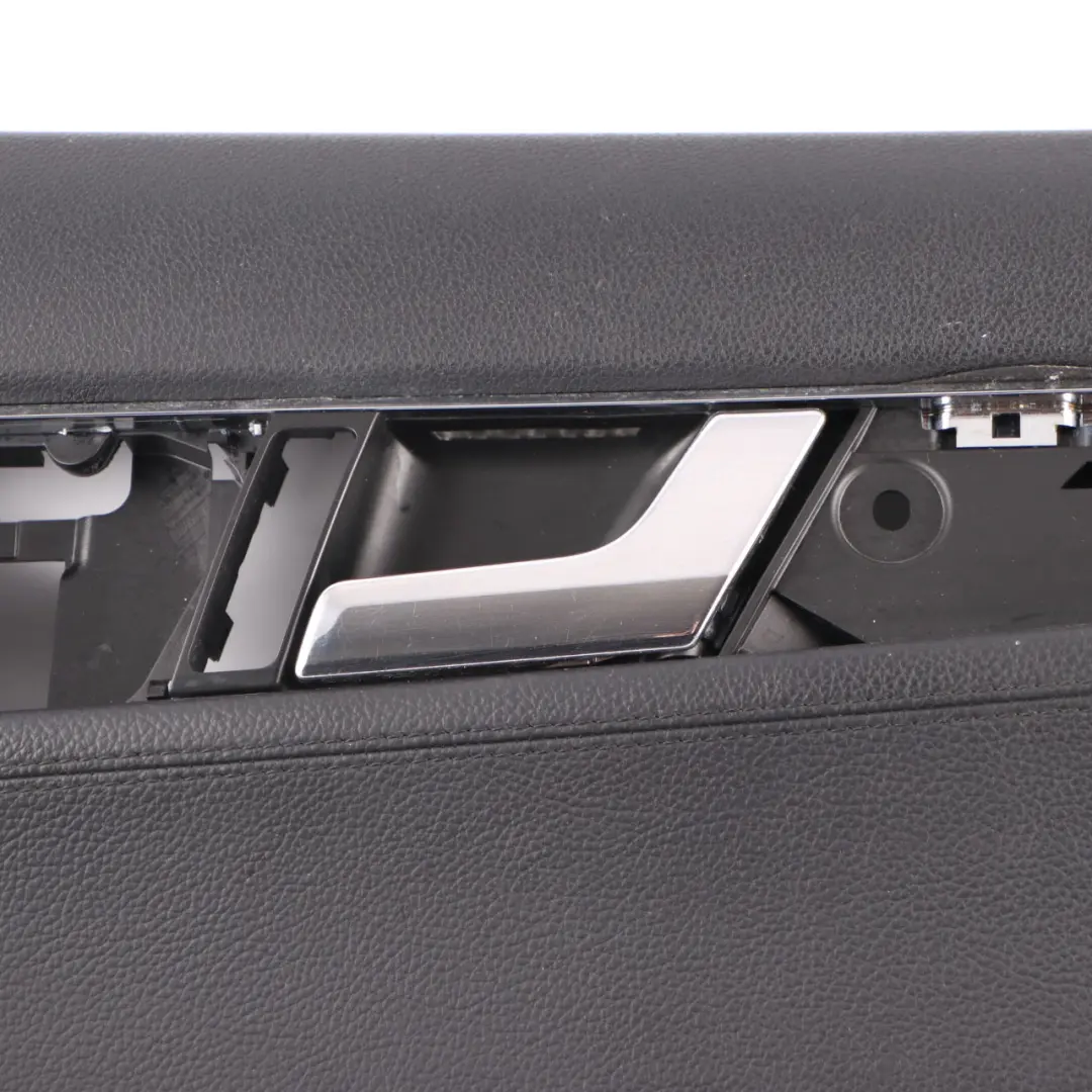 Mercedes W204 Front Right O/S Door Card Trim Panel Leather Black - SKU rhd-A2047209462 - Part number A2047209462