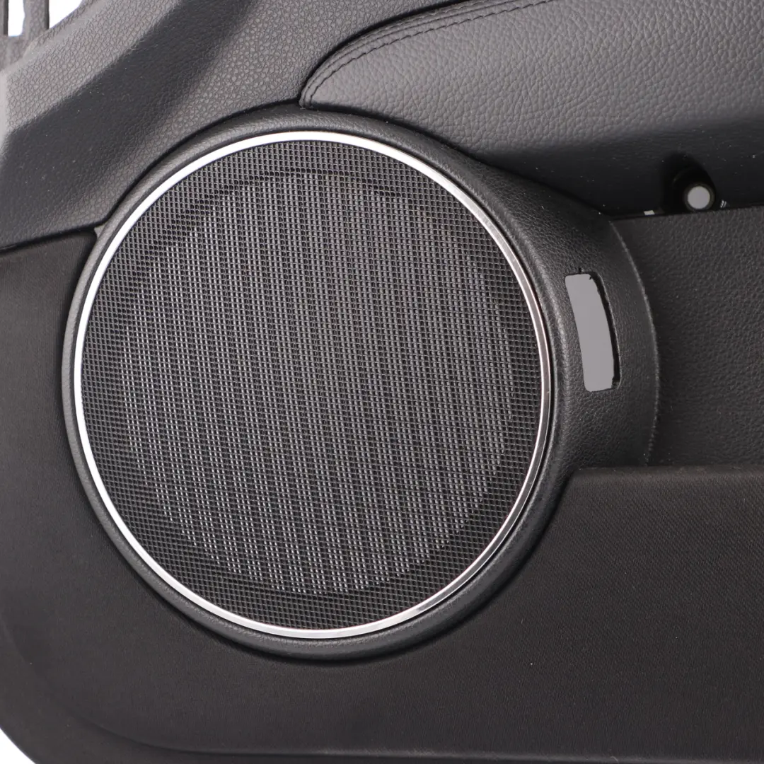 Mercedes W204 Front Right O/S Door Card Trim Panel Leather Black - SKU rhd-A2047209462 - Part number A2047209462