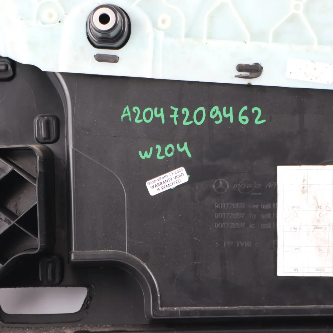 Mercedes W204 Front Right O/S Door Card Trim Panel Leather Black - SKU rhd-A2047209462 - Part number A2047209462
