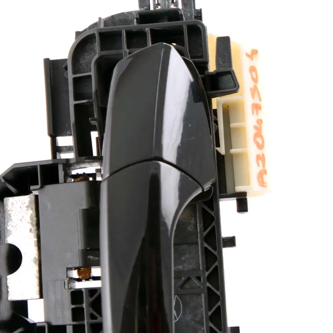 Door Handle Outside Rear Right O/S Obsidian Black Metallic 197 to Mercedes W212 with Part number A2047304435 Mercedes W212 Door Handle Outside Rear Right O/S Obsidian Black Metallic 197 - SKU rhd-A2047304435-OB - Part number A2047304435