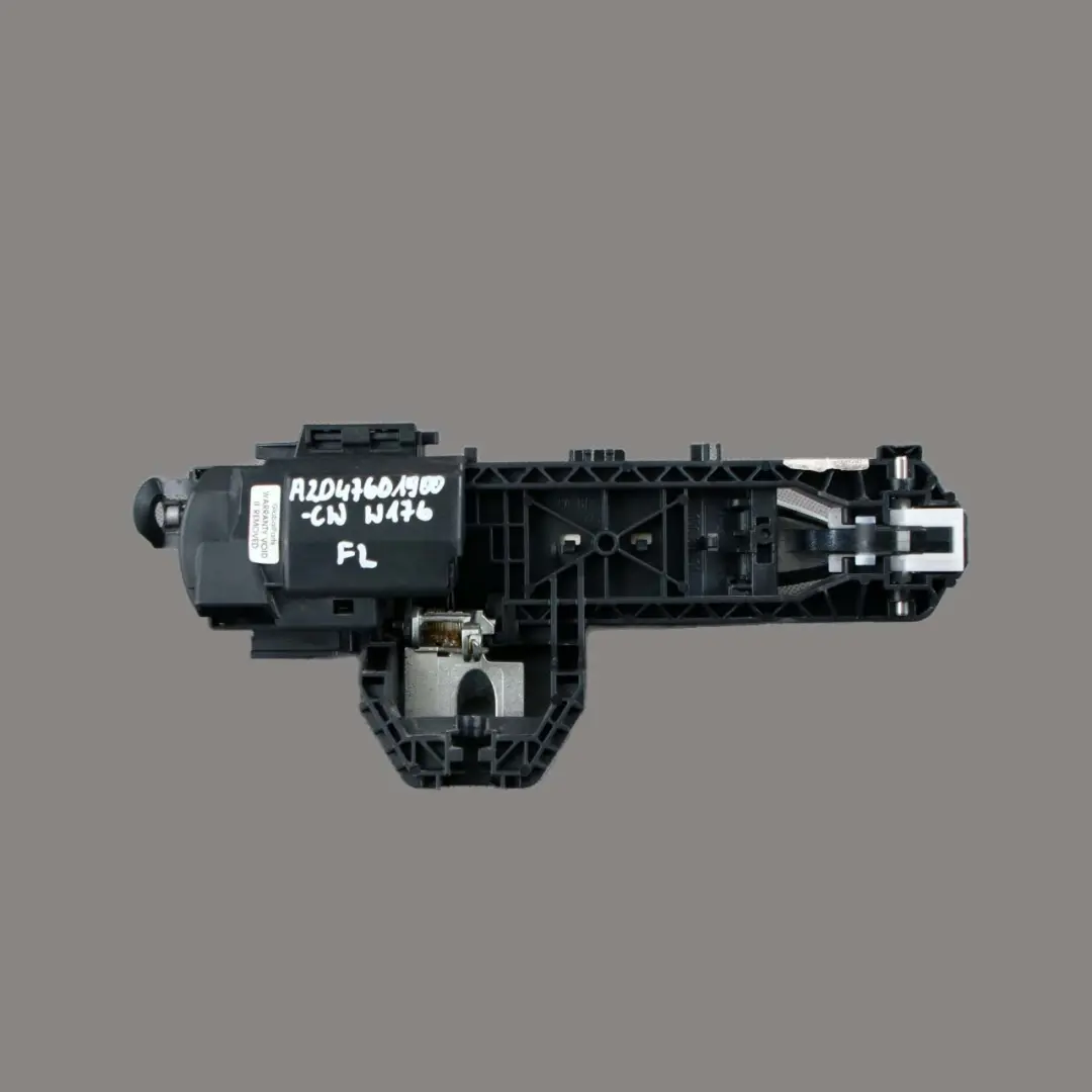 Mercedes W176 Door Handle Grab Front Left N/S Outside A-Class Calcite White 650 - SKU rhd-A2047601900-CW - Part number A2047601900