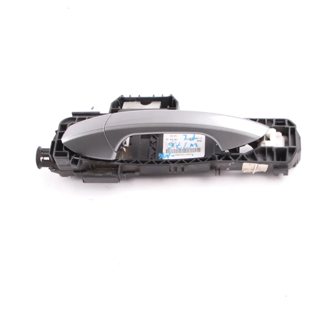 Door Handle Grab Front Left N/S Outside Mountain Grey Metallic 787 to Mercedes W176 with Part number A2047601900 Mercedes W176 Door Handle Grab Front Left N/S Outside Mountain Grey Metallic 787 - SKU rhd-A2047601900-MG - Part number A2047601900