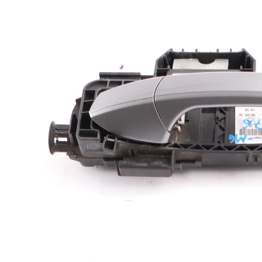 Door Handle Grab Front Left N/S Outside Mountain Grey Metallic 787 to Mercedes W176 with Part number A2047601900 Mercedes W176 Door Handle Grab Front Left N/S Outside Mountain Grey Metallic 787 - SKU rhd-A2047601900-MG - Part number A2047601900