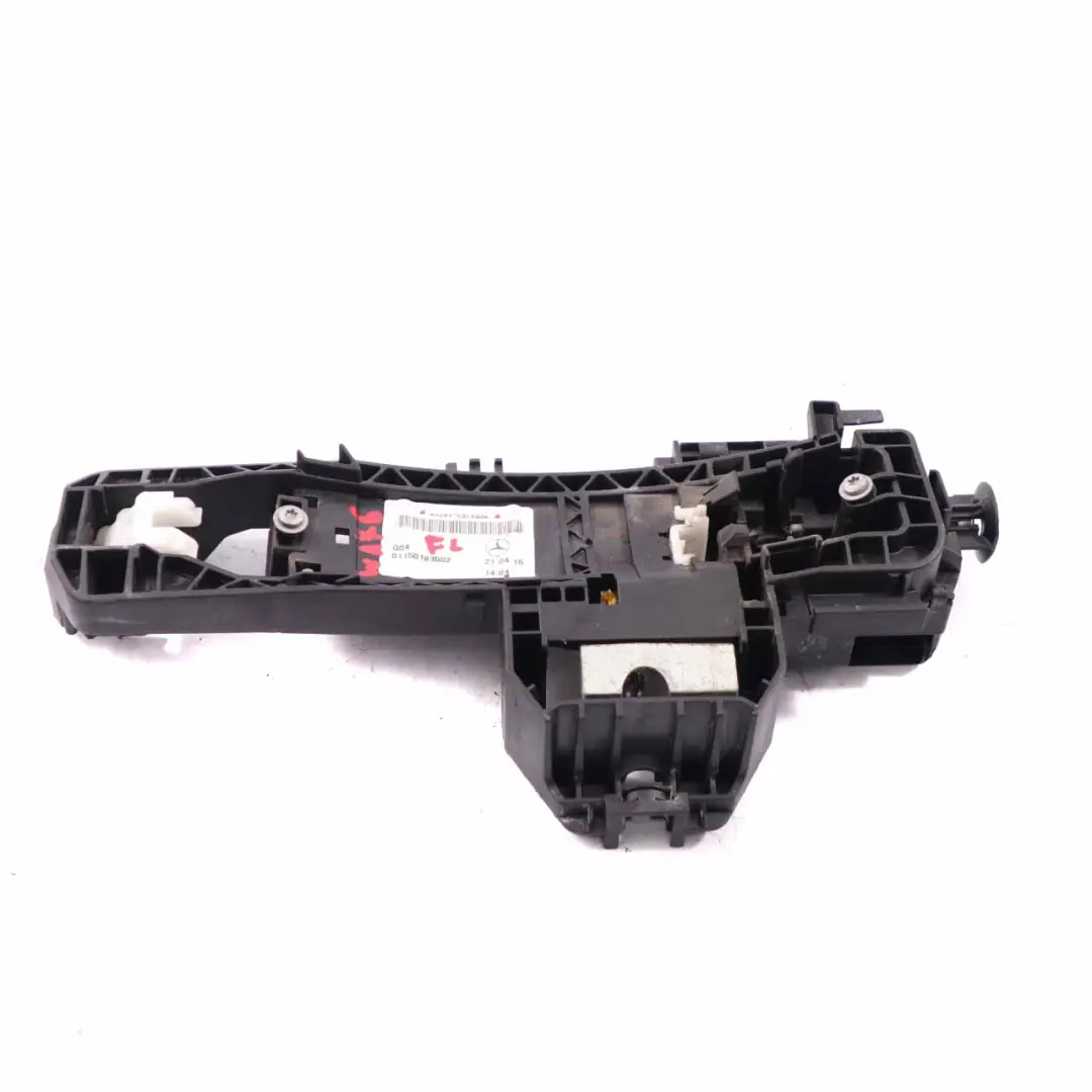 Door Handle Grab Base Carrier Front Left N/S Outside to Mercedes W176 with Part number A2047601900 Mercedes W176 Door Handle Grab Base Carrier Front Left N/S Outside - SKU rhd-A2047601900 - Part number A2047601900