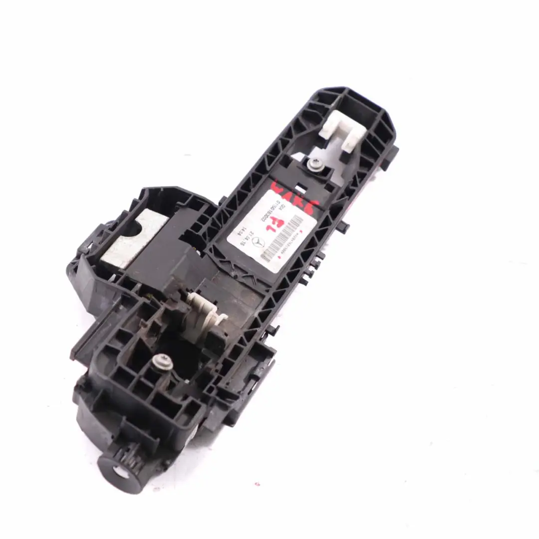 Door Handle Grab Base Carrier Front Left N/S Outside to Mercedes W176 with Part number A2047601900 Mercedes W176 Door Handle Grab Base Carrier Front Left N/S Outside - SKU rhd-A2047601900 - Part number A2047601900
