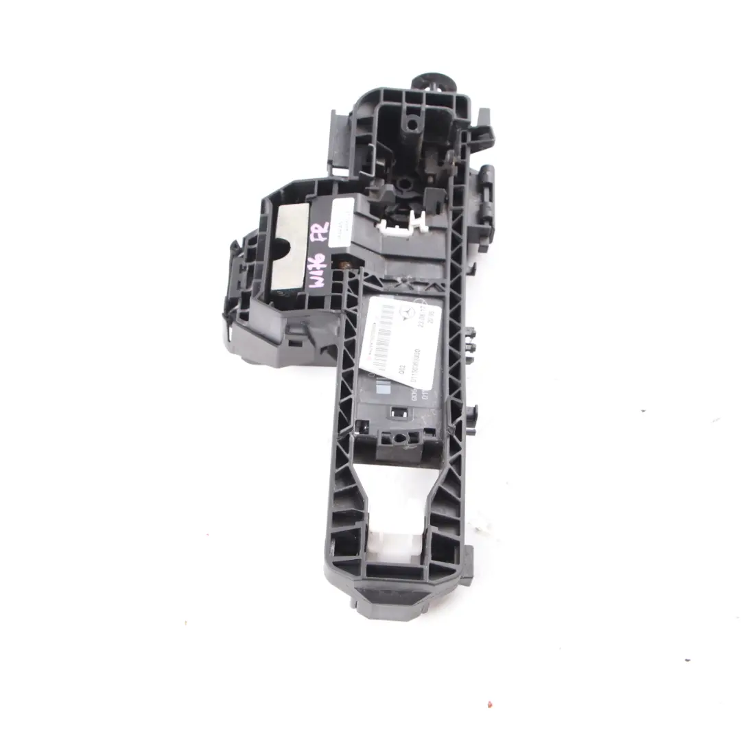 Mercedes W176 Handle Bracket Front Right Door O/S Mount Bearing Clamp Holder - SKU rhd-A2047602000 - Part number A2047602000