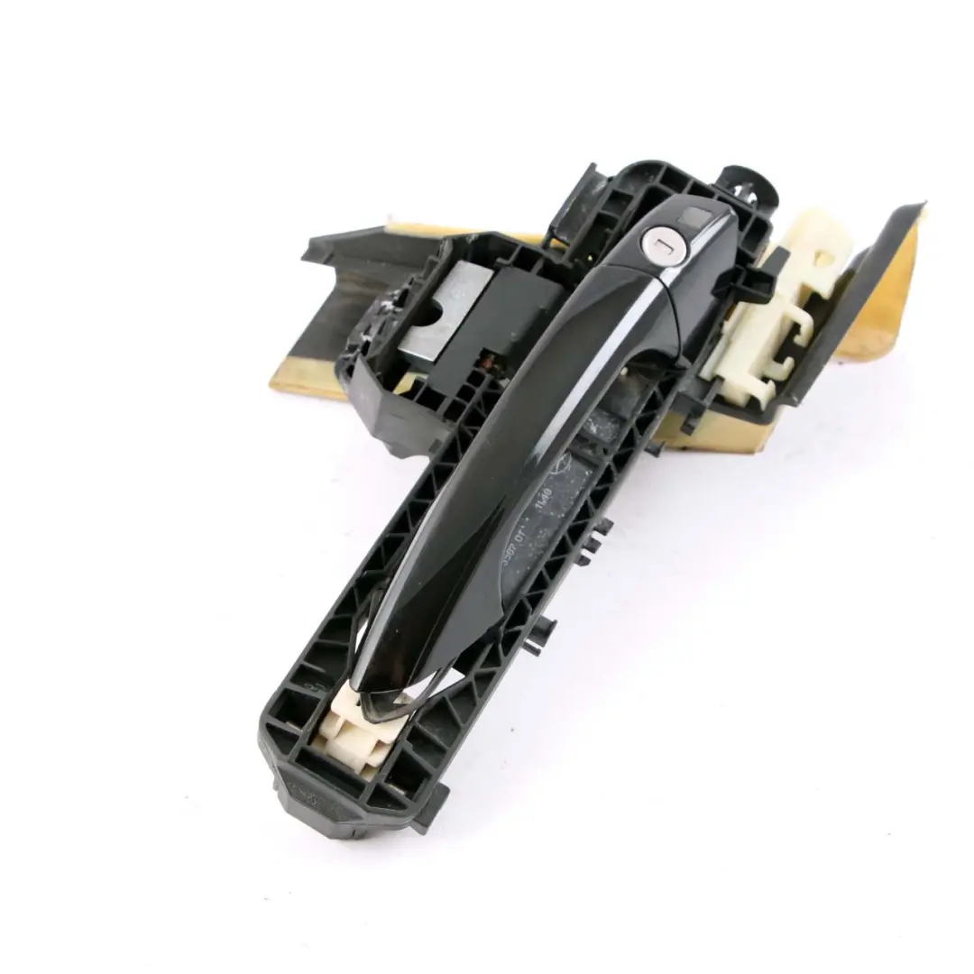 Mercedes W212 Door Handle Grab Front Right O/S E-Class Obsidian Black 197 - SKU rhd-A2047602234-OB1 - Part number A2047602234