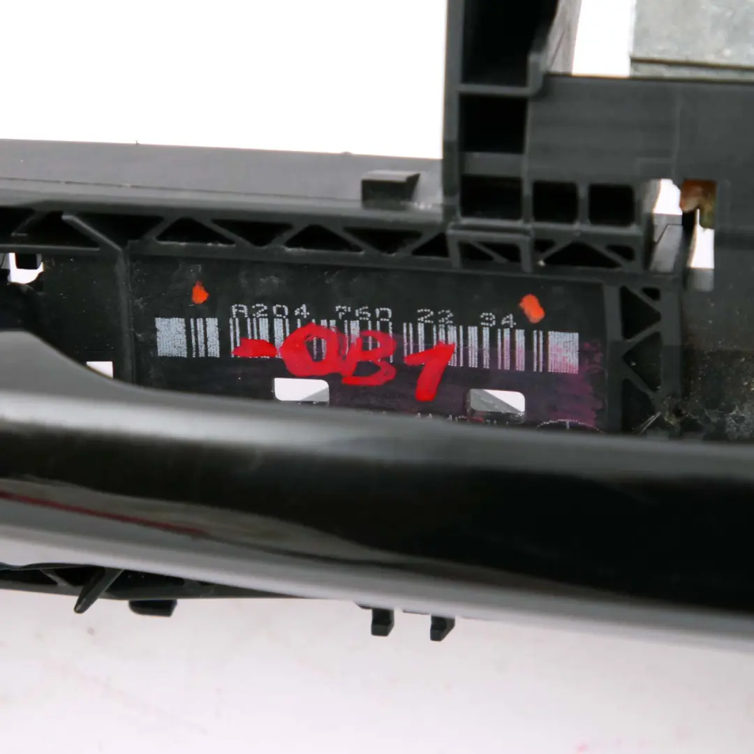 Mercedes W212 Door Handle Grab Front Right O/S E-Class Obsidian Black 197 - SKU rhd-A2047602234-OB1 - Part number A2047602234