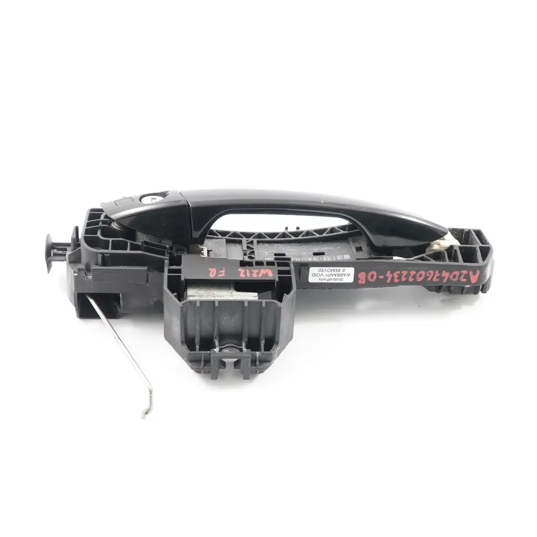 Door Handle Mercedes W212 Grab Front Right O/S Obsidian Black 197 to with Part number A2047602234 Door Handle Mercedes W212 Grab Front Right O/S Obsidian Black 197 - SKU rhd-A2047602234-OB - Part number A2047602234