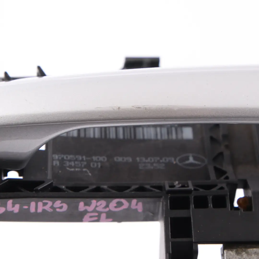 Mercedes W204 Door Handle Grab Front Left N/S Iridium Silver - 775 A2047600734 - SKU rhd-A2047602534-IRS - Part number A2047602534