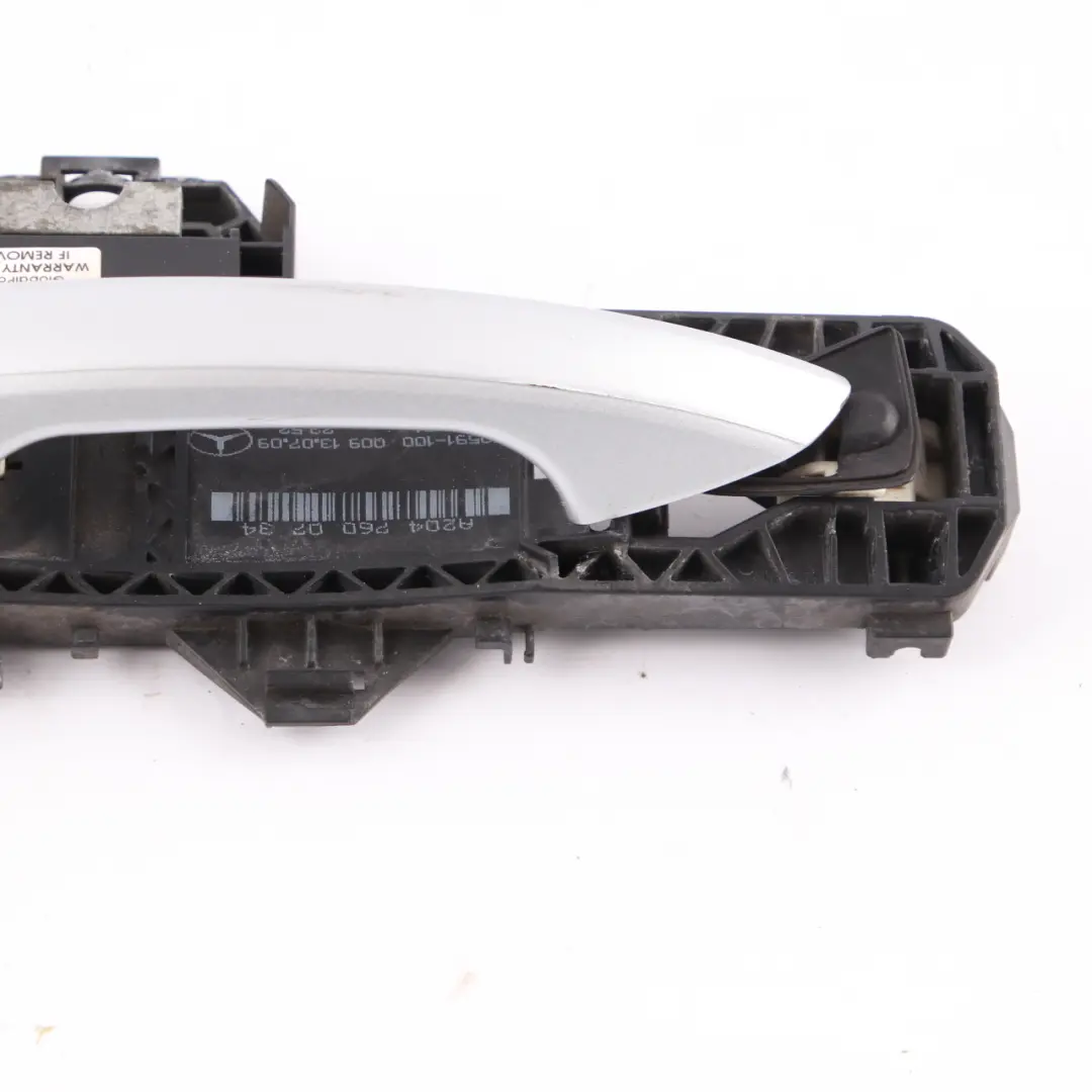 Door Handle Grab Front Left N/S Iridium Silver - 775 A2047600734 to Mercedes W204 with Part number A2047602534 Mercedes W204 Door Handle Grab Front Left N/S Iridium Silver - 775 A2047600734 - SKU rhd-A2047602534-IRS - Part number A2047602534