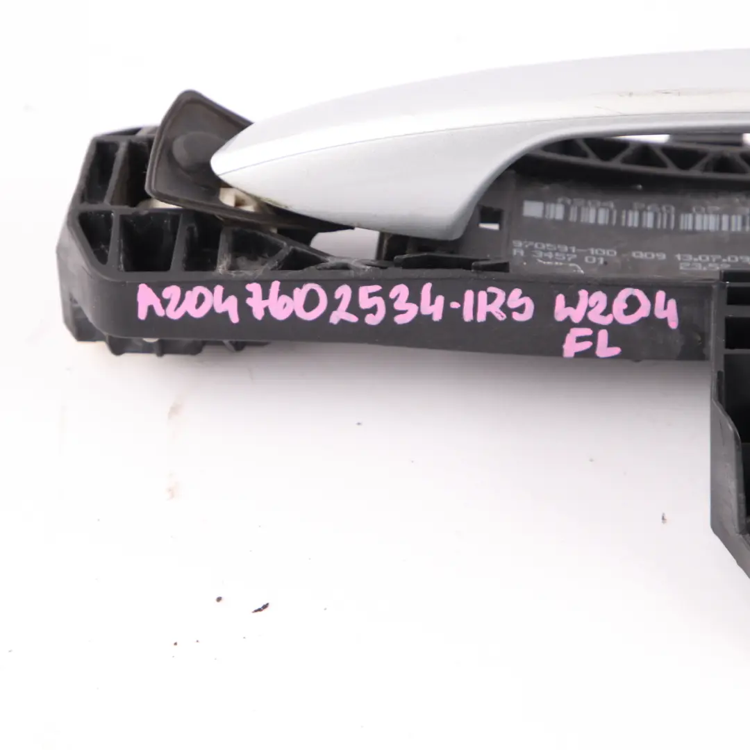Door Handle Grab Front Left N/S Iridium Silver - 775 A2047600734 to Mercedes W204 with Part number A2047602534 Mercedes W204 Door Handle Grab Front Left N/S Iridium Silver - 775 A2047600734 - SKU rhd-A2047602534-IRS - Part number A2047602534