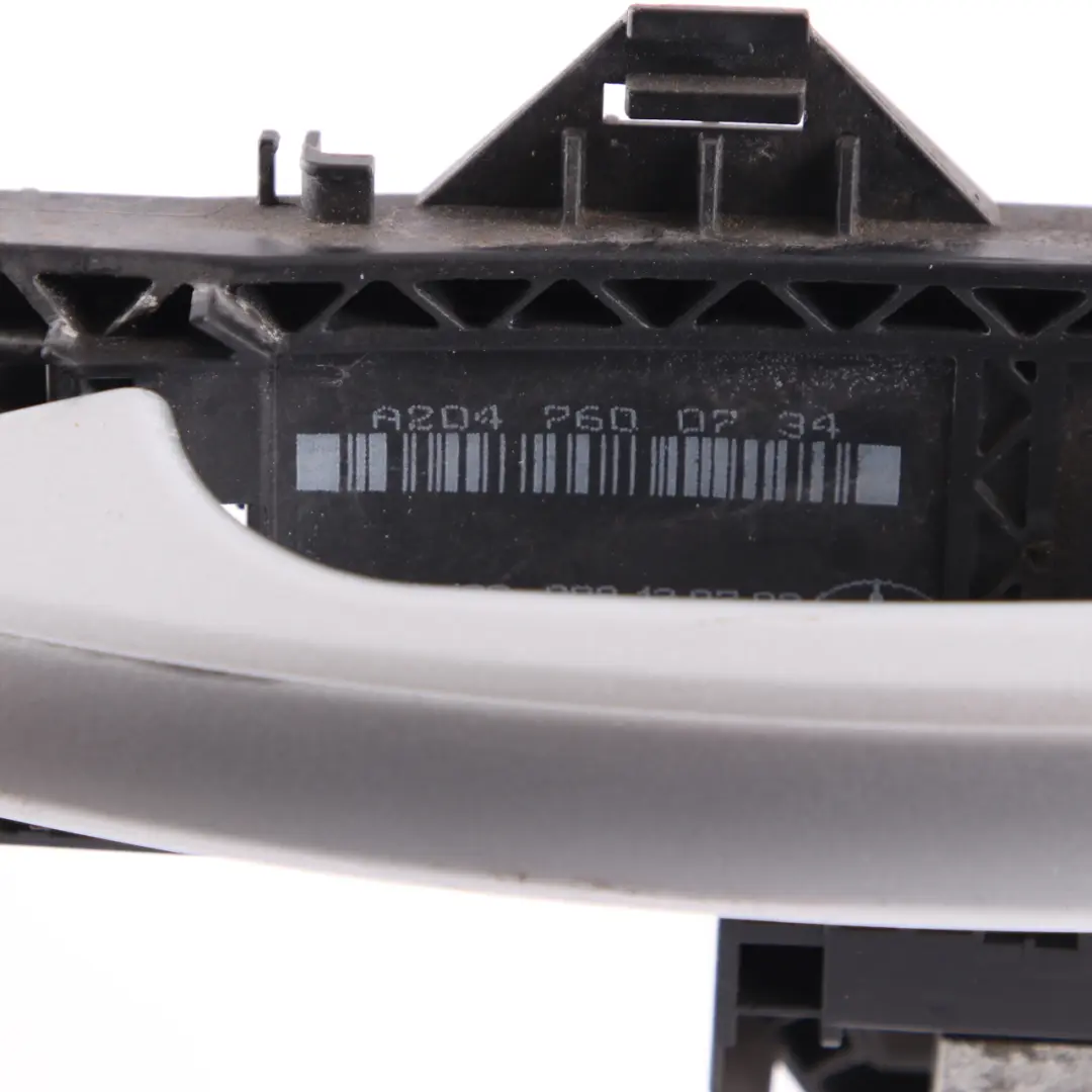 Mercedes W204 Door Handle Grab Front Left N/S Iridium Silver - 775 A2047600734 - SKU rhd-A2047602534-IRS - Part number A2047602534