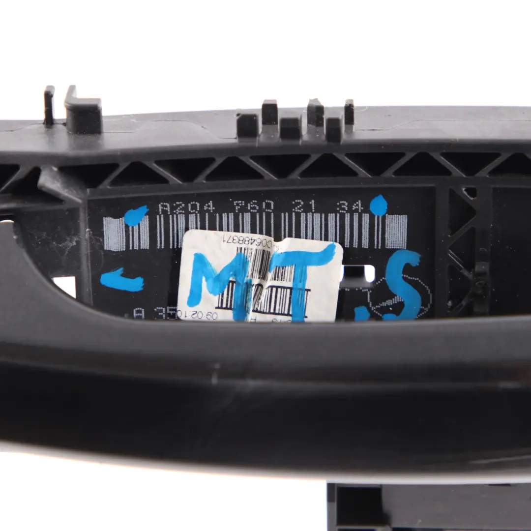 Door Handle Front Left N/S Fire Magnetite Black - 183 A2047602134 to Mercedes W204 with Part number A2047602534 Mercedes W204 Door Handle Front Left N/S Fire Magnetite Black - 183 A2047602134 - SKU rhd-A2047602534-MTS - Part number A2047602534