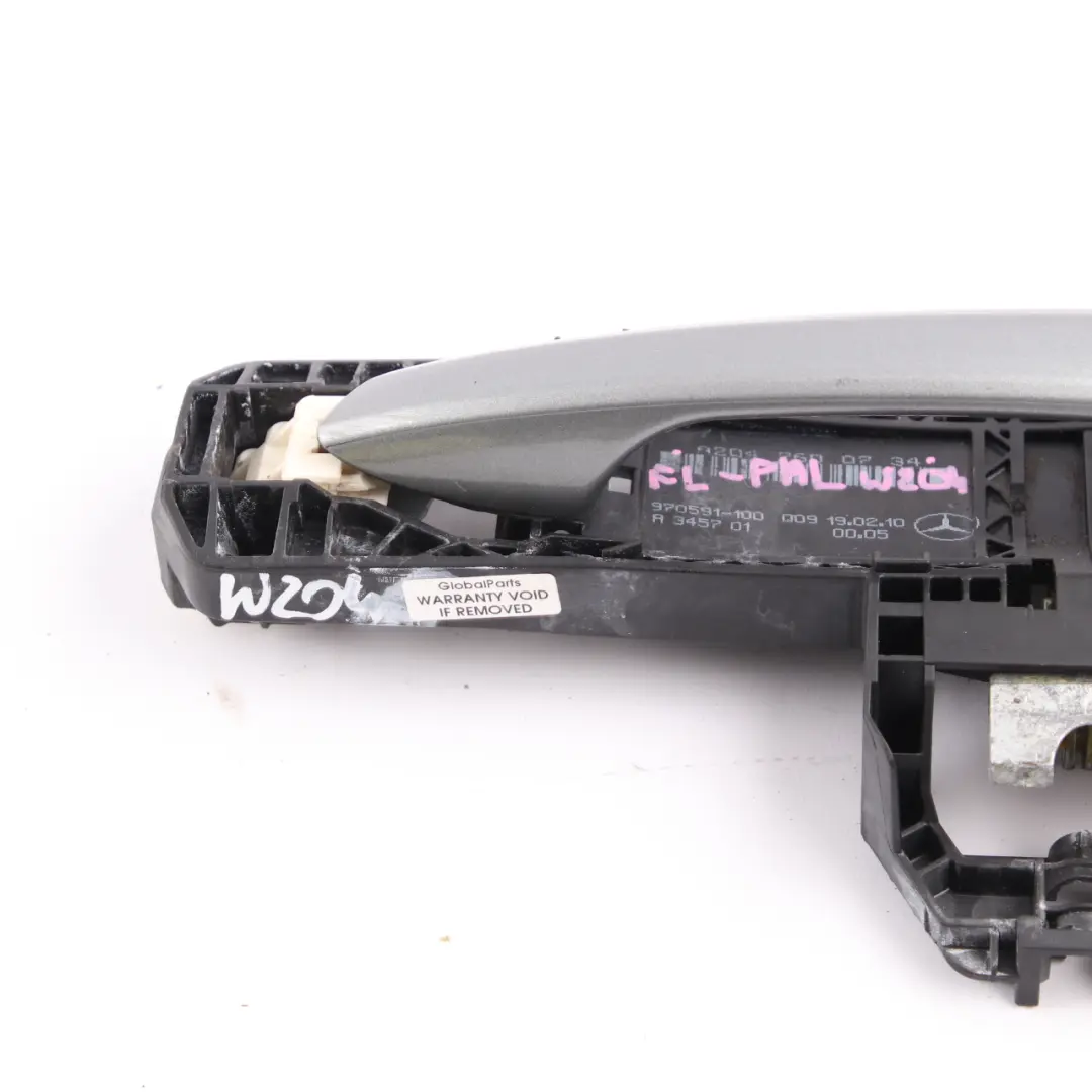 Mercedes W204 Front Left N/S Door Handle Grab Palladium Silver 792 - SKU rhd-A2047602534-PAL - Part number A2047600734