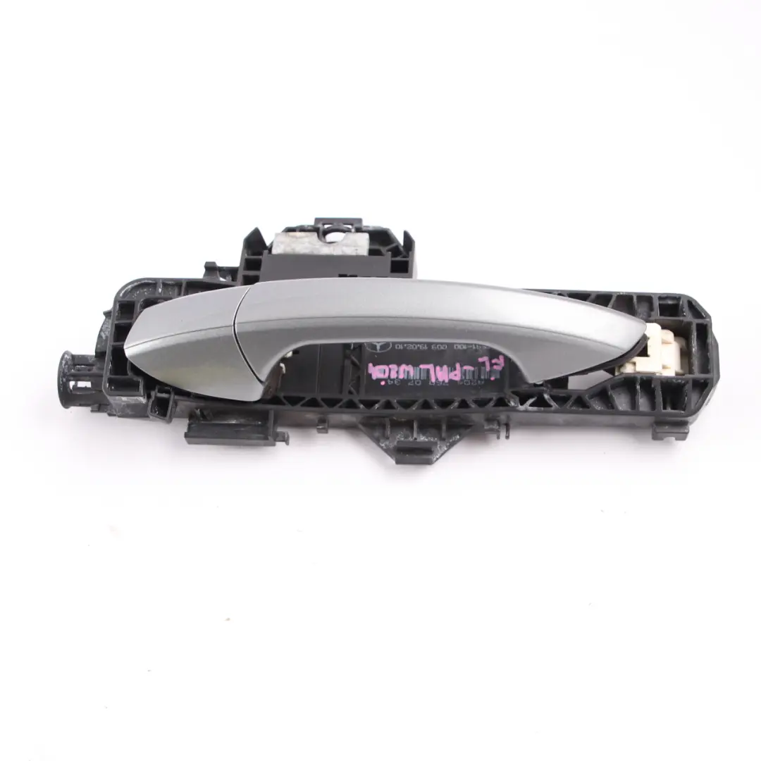 Front Left N/S Door Handle Grab Palladium Silver 792 to Mercedes W204 with Part number A2047600734 Mercedes W204 Front Left N/S Door Handle Grab Palladium Silver 792 - SKU rhd-A2047602534-PAL - Part number A2047600734