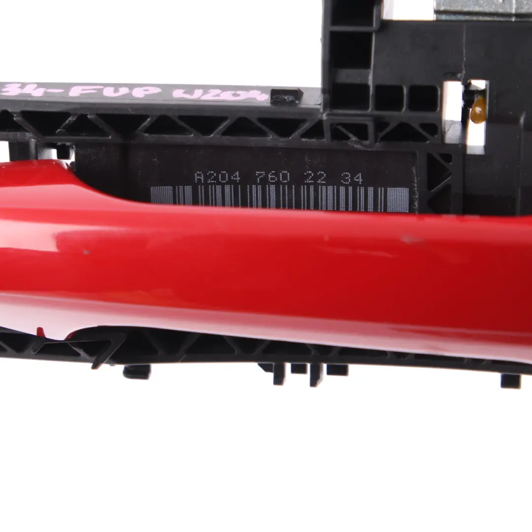 Mercedes W204 Door Handle Grab Front Right O/S Carrier Fire Opal Red A2047602234 - SKU rhd-A2047602634-FUP - Part number A2047602634