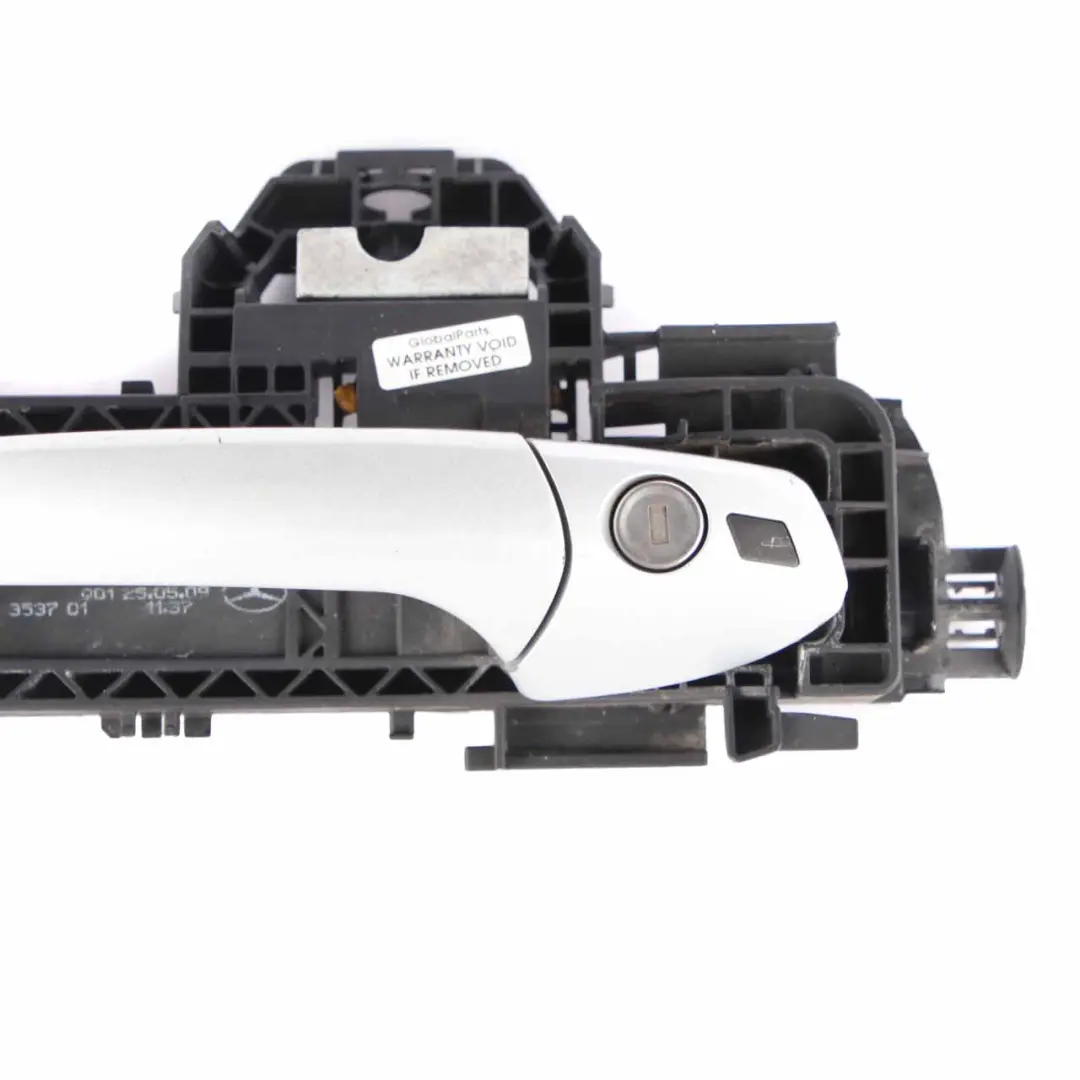 Door Handle Grab Front Right Carrier Iridium Silver Metallic 775 to Mercedes W212 with Part number A2047602634 Mercedes W212 Door Handle Grab Front Right Carrier Iridium Silver Metallic 775 - SKU rhd-A2047602634-IRS - Part number A2047602634
