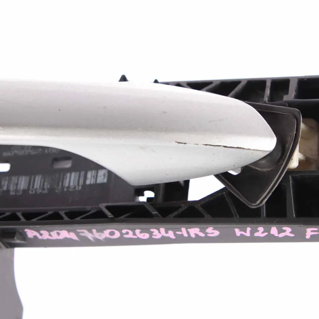 Door Handle Grab Front Right Carrier Iridium Silver Metallic 775 to Mercedes W212 with Part number A2047602634 Mercedes W212 Door Handle Grab Front Right Carrier Iridium Silver Metallic 775 - SKU rhd-A2047602634-IRS - Part number A2047602634