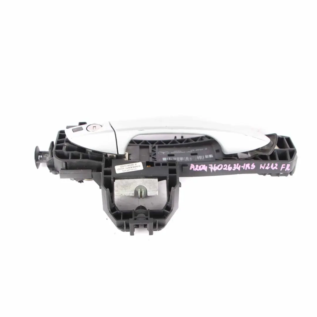 Door Handle Grab Front Right Carrier Iridium Silver Metallic 775 to Mercedes W212 with Part number A2047602634 Mercedes W212 Door Handle Grab Front Right Carrier Iridium Silver Metallic 775 - SKU rhd-A2047602634-IRS - Part number A2047602634