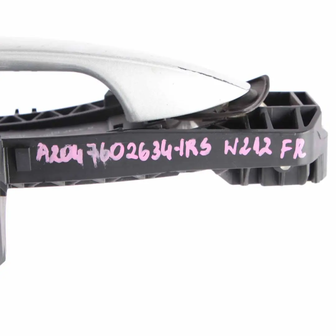 Door Handle Grab Front Right Carrier Iridium Silver Metallic 775 to Mercedes W212 with Part number A2047602634 Mercedes W212 Door Handle Grab Front Right Carrier Iridium Silver Metallic 775 - SKU rhd-A2047602634-IRS - Part number A2047602634