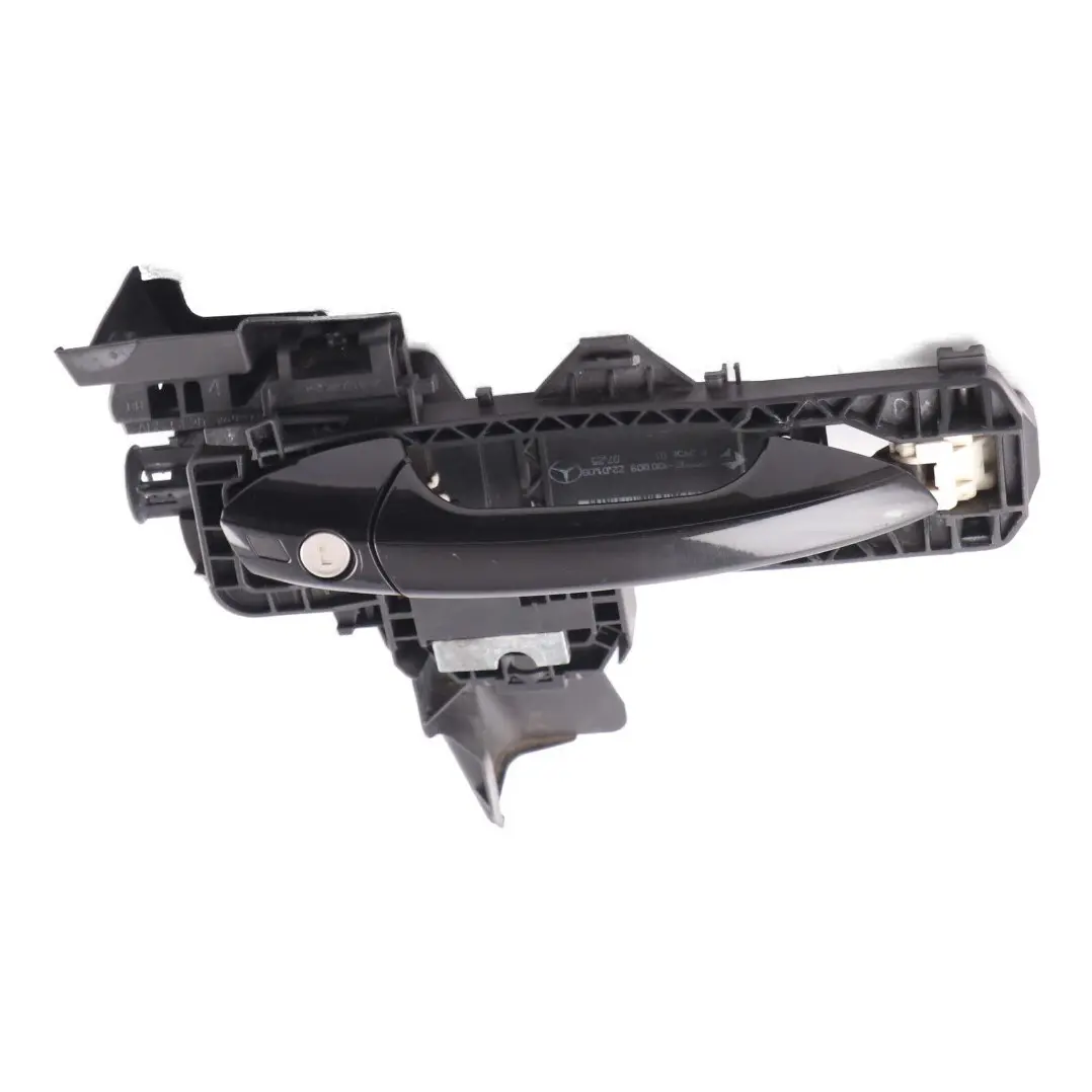 Door Handle Grab Front Right O/S Obsidian Black 197 to Mercedes W204 with Part number A2047602634 Mercedes W204 Door Handle Grab Front Right O/S Obsidian Black 197 - SKU RHD-A2047602634-OB1 - Part number A2047602634