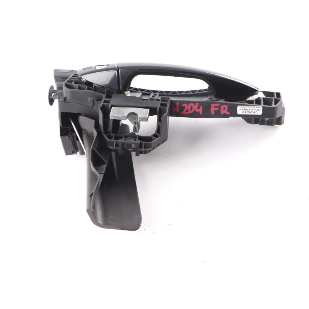 Mercedes W204 Door Handle Grab Front Right O/S Obsidian Black 197 - SKU RHD-A2047602634-OB1 - Part number A2047602634