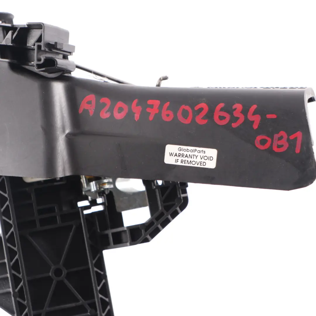 Mercedes W204 Door Handle Grab Front Right O/S Obsidian Black 197 - SKU RHD-A2047602634-OB1 - Part number A2047602634