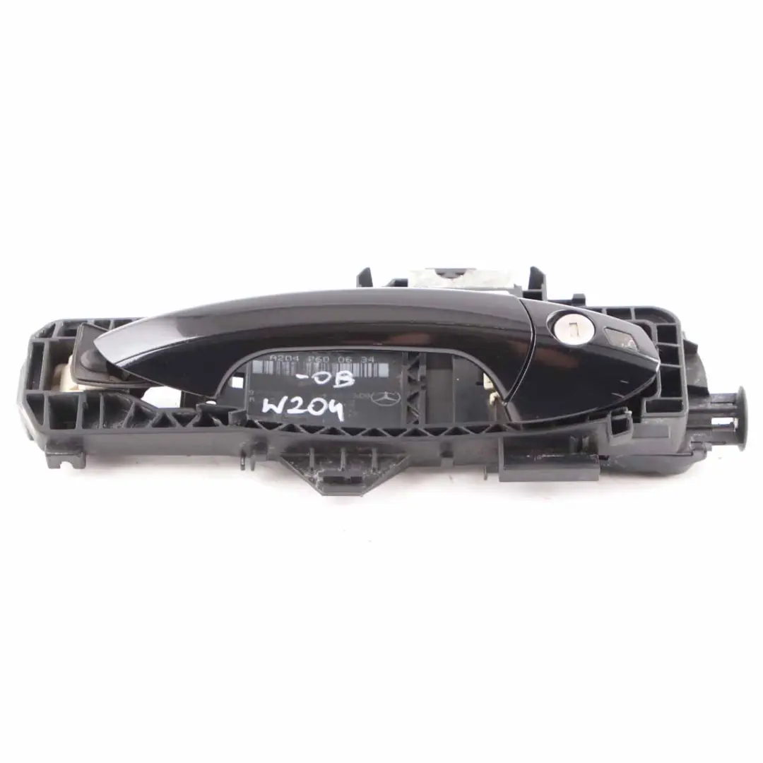 Door Handle Grab Front Right O/S Obsidian Black - 197 A2047600634 to Mercedes W204 with Part number A2047602634 Mercedes W204 Door Handle Grab Front Right O/S Obsidian Black - 197 A2047600634 - SKU rhd-A2047602634-OB2 - Part number A2047602634