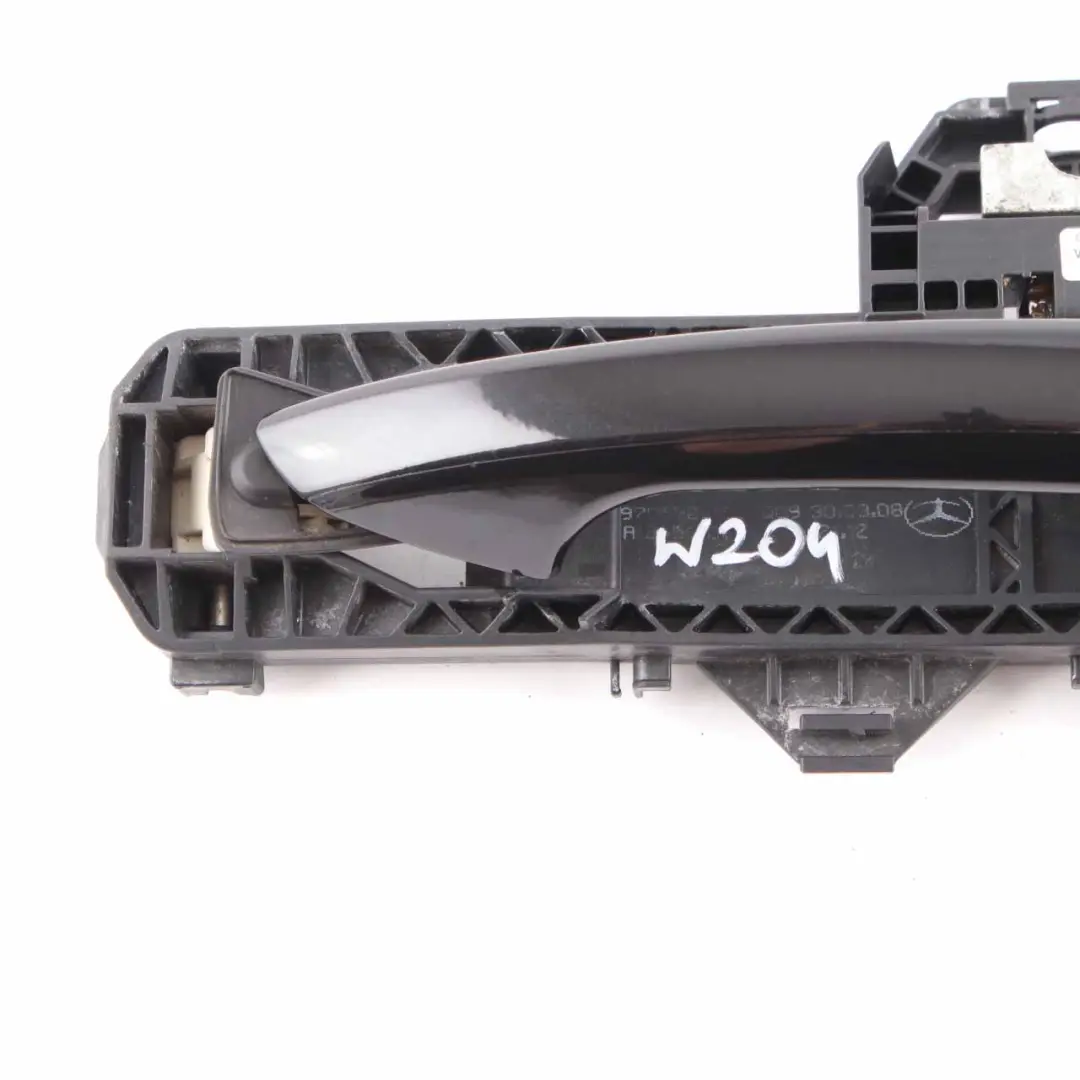 Mercedes W204 Door Handle Grab Front Right O/S Obsidian Black - 197 A2047600634 - SKU rhd-A2047602634-OB2 - Part number A2047602634