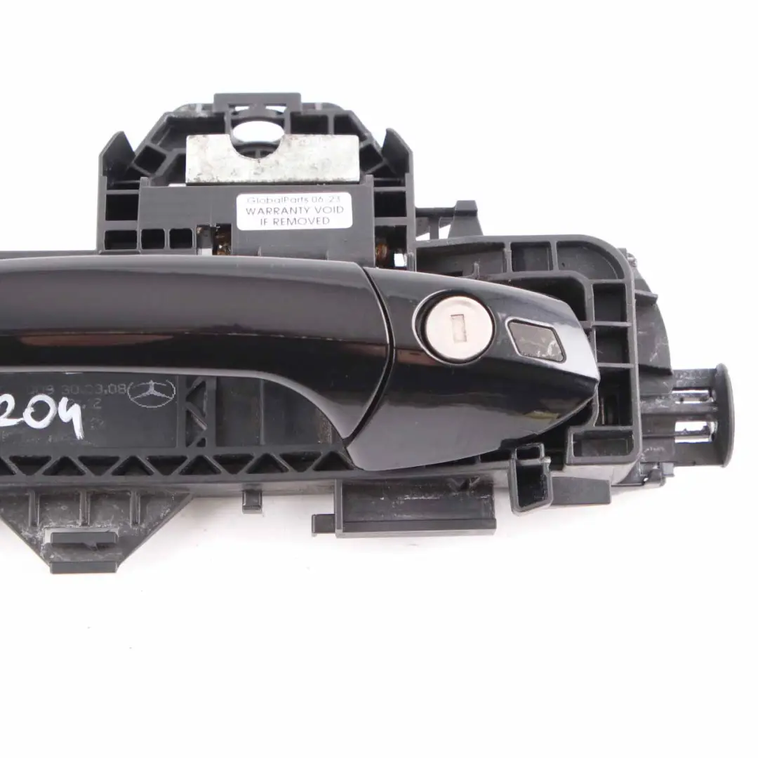 Mercedes W204 Door Handle Grab Front Right O/S Obsidian Black - 197 A2047600634 - SKU rhd-A2047602634-OB2 - Part number A2047602634