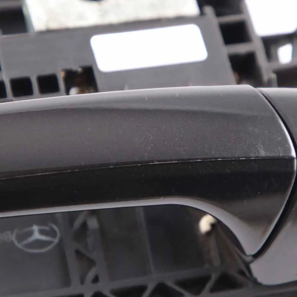 Mercedes W204 Door Handle Grab Front Right O/S Obsidian Black - 197 A2047600634 - SKU rhd-A2047602634-OB2 - Part number A2047602634