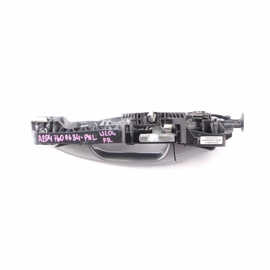 Mercedes W204 Door Handle Grab Front Right O/S Palladium Silver A2047600634 - SKU rhd-A2047602634-PAL - Part number A2047602634