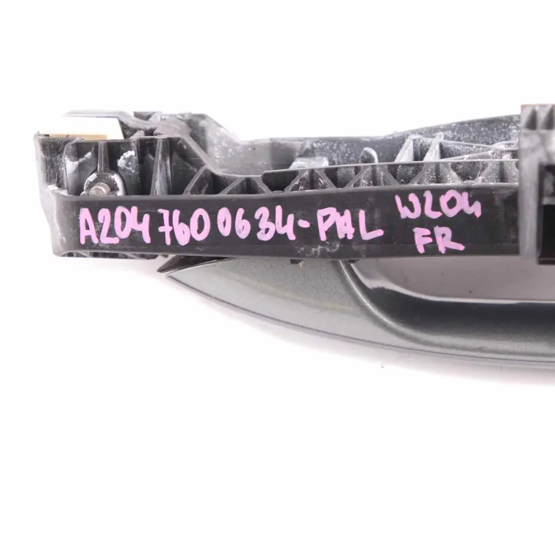 Door Handle Grab Front Right O/S Palladium Silver A2047600634 to Mercedes W204 with Part number A2047602634 Mercedes W204 Door Handle Grab Front Right O/S Palladium Silver A2047600634 - SKU rhd-A2047602634-PAL - Part number A2047602634