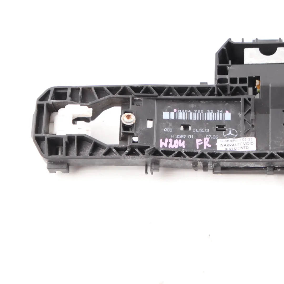 Handle Base Mercedes W204 W212 Door Grab Carrier Front Right O/S A2047602234 to with Part number A2047602634 Handle Base Mercedes W204 W212 Door Grab Carrier Front Right O/S A2047602234 - SKU rhd-A2047602634 - Part number A2047602634