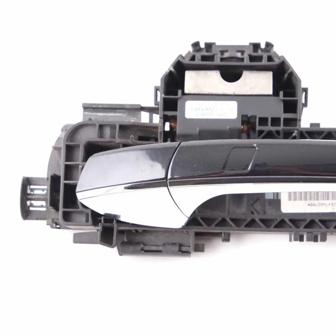 Door Handle Grab Front Left N/S Outside Kosmos Cosmic Black - 191 to Mercedes W176 with Part number A2047602700 Mercedes W176 Door Handle Grab Front Left N/S Outside Kosmos Cosmic Black - 191 - SKU rhd-A2047602700-KB - Part number A2047602700