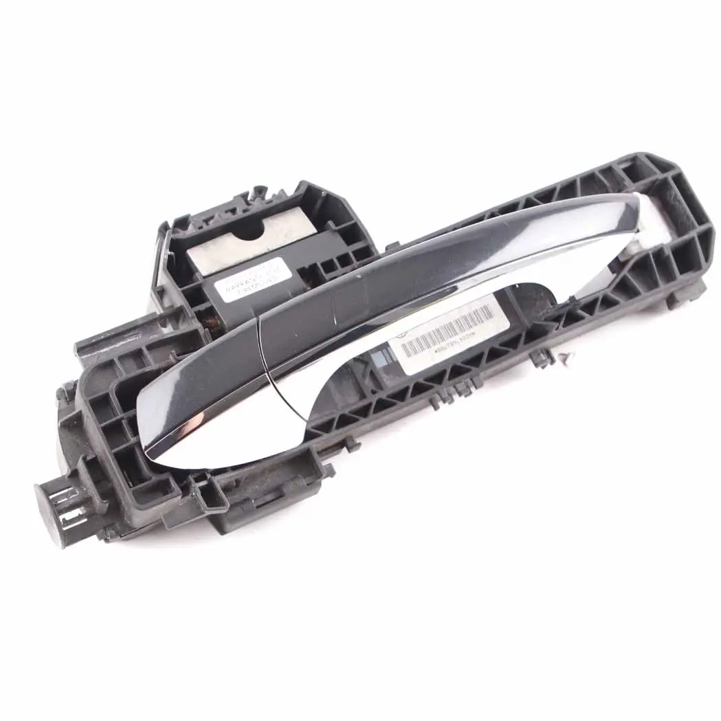 Door Handle Grab Front Left N/S Outside Kosmos Cosmic Black - 191 to Mercedes W176 with Part number A2047602700 Mercedes W176 Door Handle Grab Front Left N/S Outside Kosmos Cosmic Black - 191 - SKU rhd-A2047602700-KB - Part number A2047602700