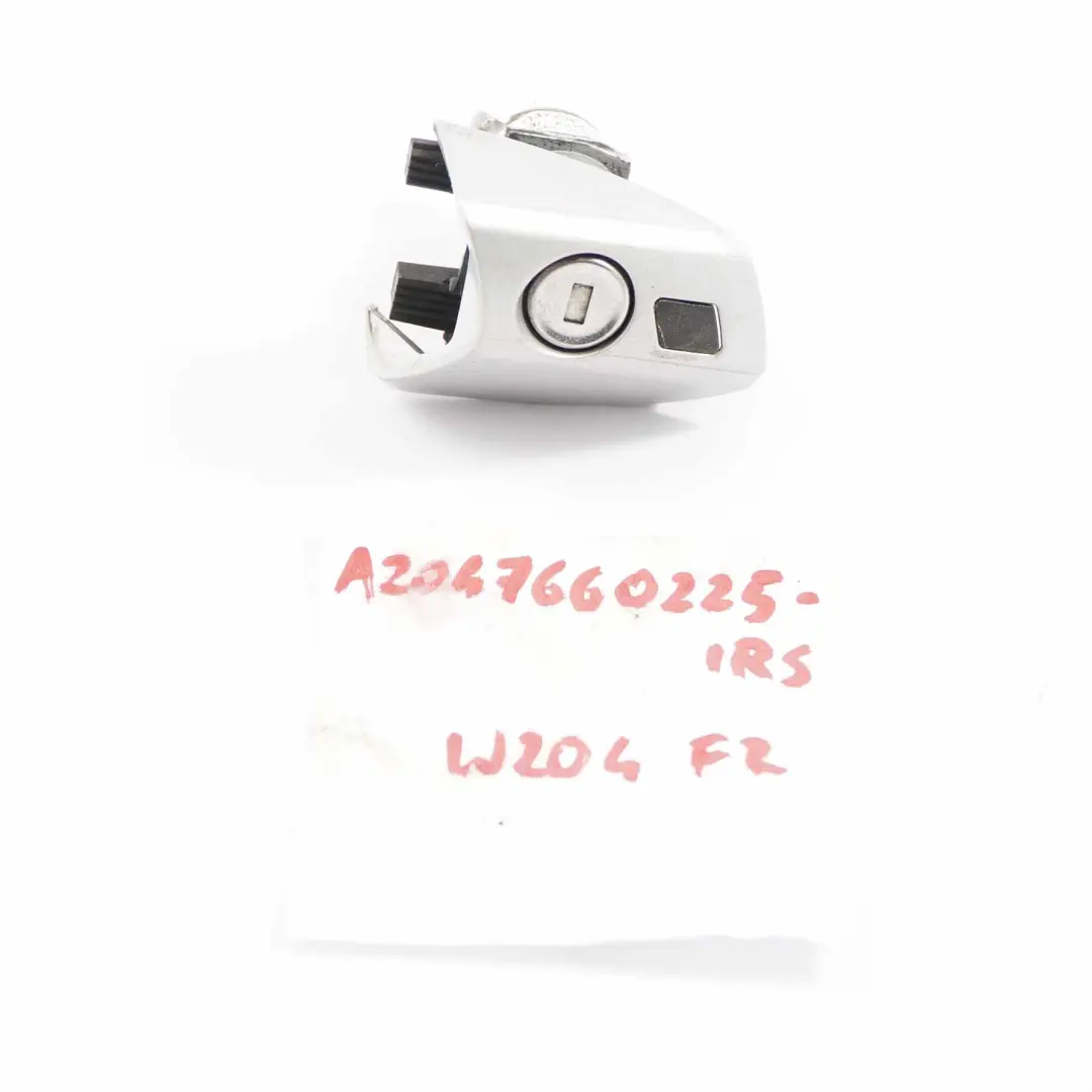 Mercedes W204 Front Right O/S Door Lock Keyless Iridium Silver Metallic - 775 - SKU rhd-A2047662025-IRS - Part number A2047660225