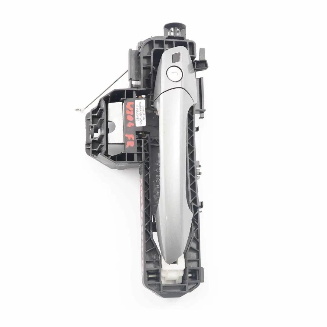  Door Handle Mercedes W204 Front Right O/S Lock Keyless Palladium Silver - 792 - SKU rhd-A2047662025-PAL - Part number A2047660225