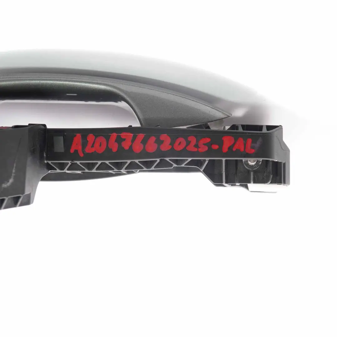  Door Handle Mercedes W204 Front Right O/S Lock Keyless Palladium Silver - 792 - SKU rhd-A2047662025-PAL - Part number A2047660225