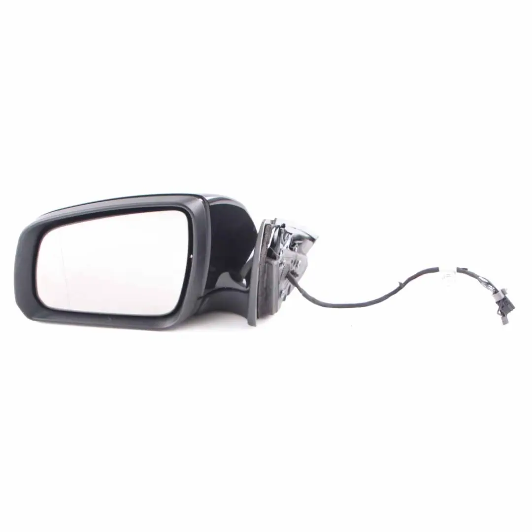 Mercedes W204 Wing Mirror Door Left N/S Outside Obsidian Black Metallic - 197 - SKU rhd-A2048100376-OB2 - Part number A2048100376
