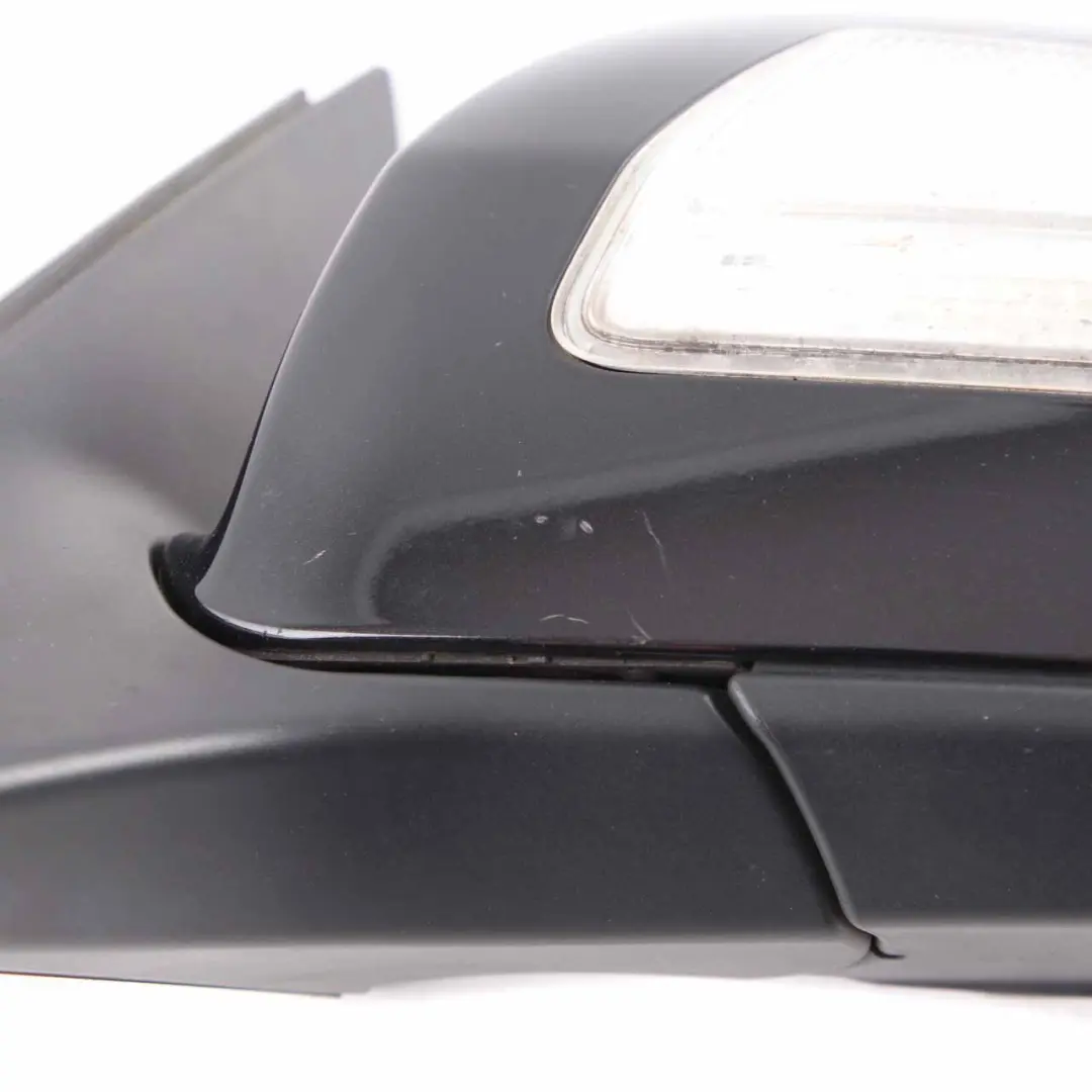 Mercedes W204 Wing Mirror Door Left N/S Outside Obsidian Black Metallic - 197 - SKU rhd-A2048100376-OB2 - Part number A2048100376