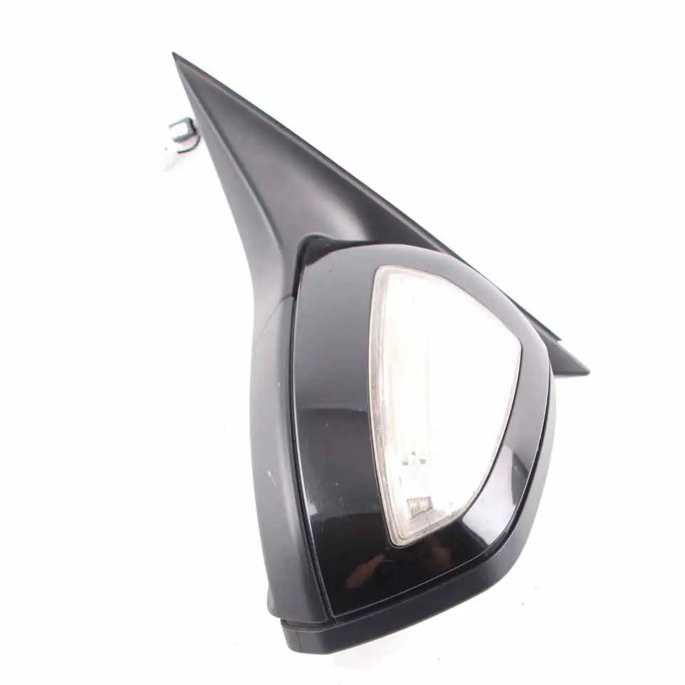 Mercedes W204 Wing Mirror Door Left N/S Outside Obsidian Black Metallic - 197 - SKU rhd-A2048100376-OB2 - Part number A2048100376