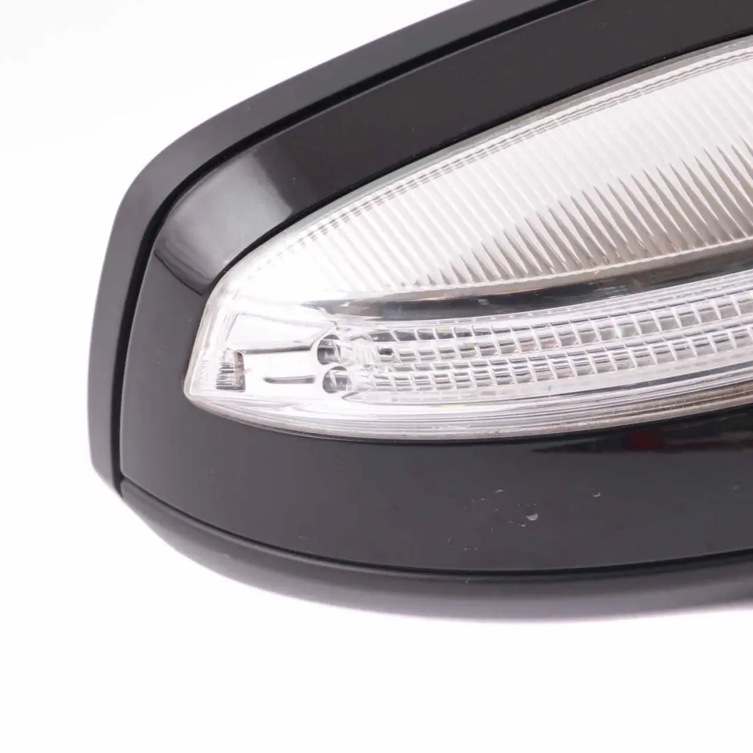 Mercedes W204 Wing Mirror Door Right O/S Obsidian Black Metallic - 197 - SKU rhd-A2048100476-OB1 - Part number A2048100476